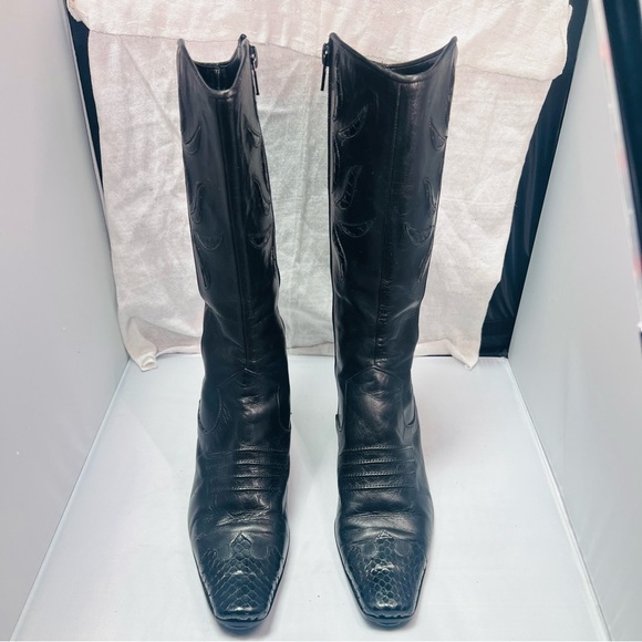 Nello Nembro Leather boots Made in  Italy - Picture 4 of 8